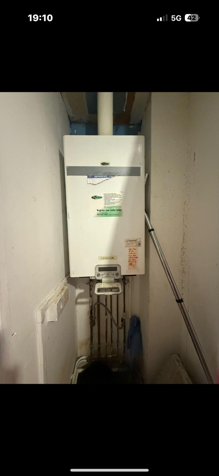 Boiler repair — recent work in Leeds